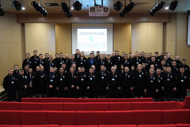 BELEDİYE GÜVENLİK PERSONELİNE HİZMET İÇİ EĞİTİM